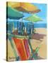 Beach Days-Page Pearson Railsback-Stretched Canvas