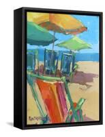 Beach Days-Page Pearson Railsback-Framed Stretched Canvas