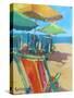 Beach Days-Page Pearson Railsback-Stretched Canvas