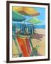 Beach Days-Page Pearson Railsback-Framed Art Print