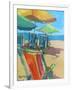 Beach Days-Page Pearson Railsback-Framed Art Print