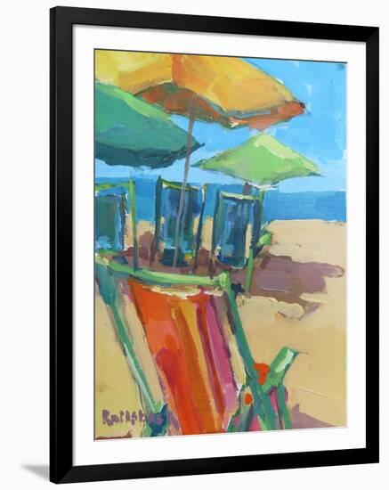 Beach Days-Page Pearson Railsback-Framed Art Print