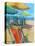 Beach Days-Page Pearson Railsback-Stretched Canvas