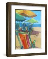 Beach Days-Page Pearson Railsback-Framed Art Print