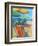 Beach Days-Page Pearson Railsback-Framed Art Print