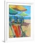 Beach Days-Page Pearson Railsback-Framed Art Print