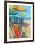 Beach Days-Page Pearson Railsback-Framed Art Print