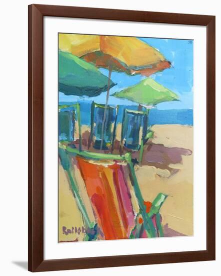 Beach Days-Page Pearson Railsback-Framed Art Print