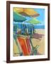 Beach Days-Page Pearson Railsback-Framed Art Print