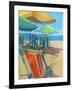 Beach Days-Page Pearson Railsback-Framed Art Print