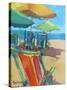 Beach Days-Page Pearson Railsback-Stretched Canvas