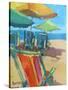 Beach Days-Page Pearson Railsback-Stretched Canvas