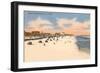 Beach, Daytona Beach, Florida-null-Framed Art Print