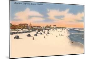 Beach, Daytona Beach, Florida-null-Mounted Art Print