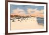 Beach, Daytona Beach, Florida-null-Framed Premium Giclee Print