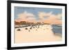 Beach, Daytona Beach, Florida-null-Framed Premium Giclee Print