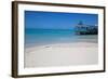 Beach, Dickenson Bay, St. Georges, Antigua, Leeward Islands-Frank Fell-Framed Photographic Print