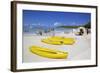 Beach, Dickenson Bay, St. Georges, Antigua, Leeward Islands-Frank Fell-Framed Photographic Print