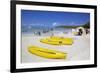 Beach, Dickenson Bay, St. Georges, Antigua, Leeward Islands-Frank Fell-Framed Photographic Print