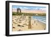 Beach, Duluth, Minnesota-null-Framed Art Print