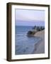 Beach, Dunes and Bar 21 at Dusk, Genipabu, Natal, Rio Grande Do Norte State, Brazil, South America-Sergio Pitamitz-Framed Photographic Print