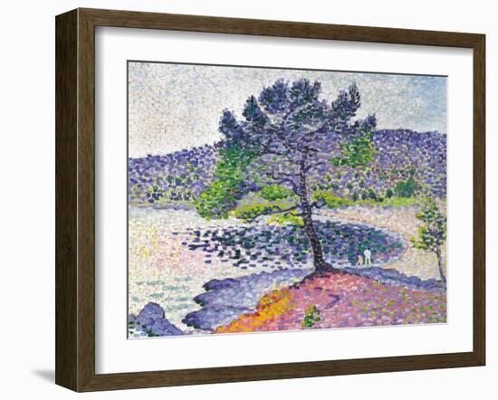 Beach, Evening Effect, 1902-Henri Edmond Cross-Framed Giclee Print