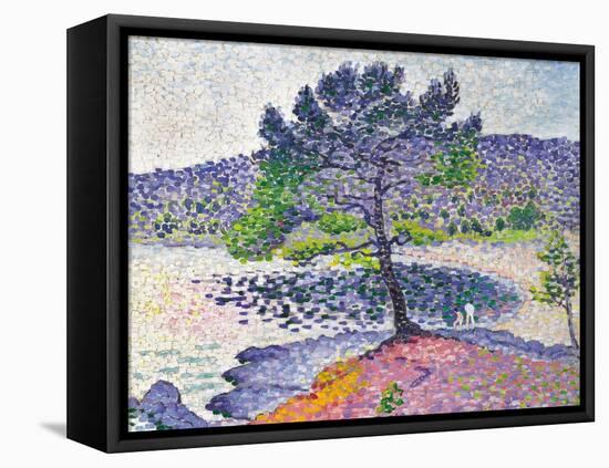 Beach, Evening Effect, 1902-Henri Edmond Cross-Framed Stretched Canvas