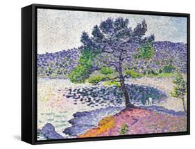 Beach, Evening Effect, 1902-Henri Edmond Cross-Framed Stretched Canvas