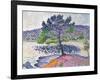 Beach, Evening Effect, 1902-Henri Edmond Cross-Framed Giclee Print