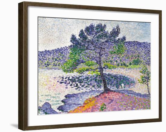 Beach, Evening Effect, 1902-Henri Edmond Cross-Framed Giclee Print