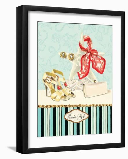 Beach Fashion Paradise Style-Marco Fabiano-Framed Art Print