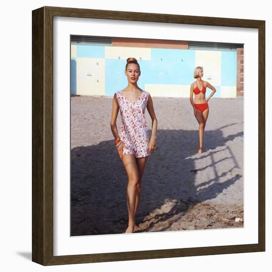 Beach Fashions-Gordon Parks-Framed Photographic Print