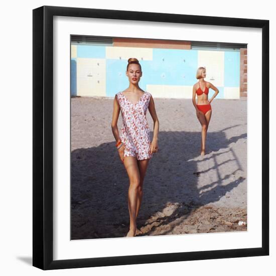 Beach Fashions-Gordon Parks-Framed Photographic Print