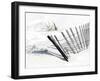 Beach Fence I-Karen Williams-Framed Giclee Print