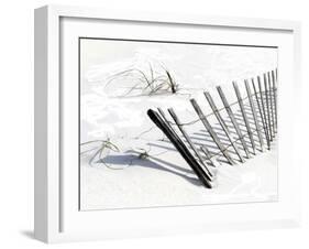 Beach Fence I-Karen Williams-Framed Giclee Print