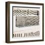 Beach Fence II-Nicholas Biscardi-Framed Art Print