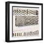 Beach Fence II-Nicholas Biscardi-Framed Art Print