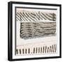 Beach Fence II-Nicholas Biscardi-Framed Art Print