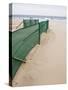 Beach Fence-Adrian Bicker-Stretched Canvas