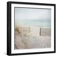 Beach Fence-Pela Studio-Framed Photographic Print