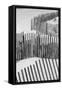 Beach Fencing 1 A-Jeff Pica-Framed Stretched Canvas