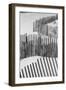 Beach Fencing 1 A-Jeff Pica-Framed Premium Photographic Print