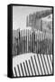 Beach Fencing 1 A-Jeff Pica-Framed Stretched Canvas