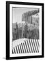 Beach Fencing 1 A-Jeff Pica-Framed Photographic Print