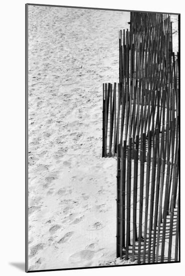 Beach Fencing 2-Jeff Pica-Mounted Photographic Print