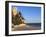 Beach, Finale Ligure, Liguria, Italy-Vincenzo Lombardo-Framed Photographic Print