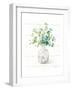 Beach Flowers IV Vase-Danhui Nai-Framed Art Print