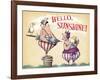 Beach Folk-Margaret Wilson-Framed Giclee Print