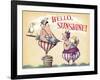 Beach Folk-Margaret Wilson-Framed Giclee Print