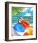 Beach Friends - Hermit Crab-Shari Warren-Framed Art Print